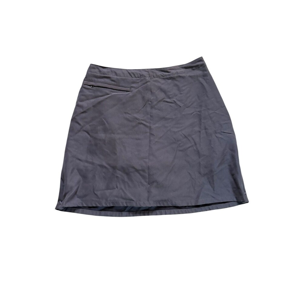 Patagonia Duway Skirt Skort Gray Side Zip Tennis Golf Womens Size 6
